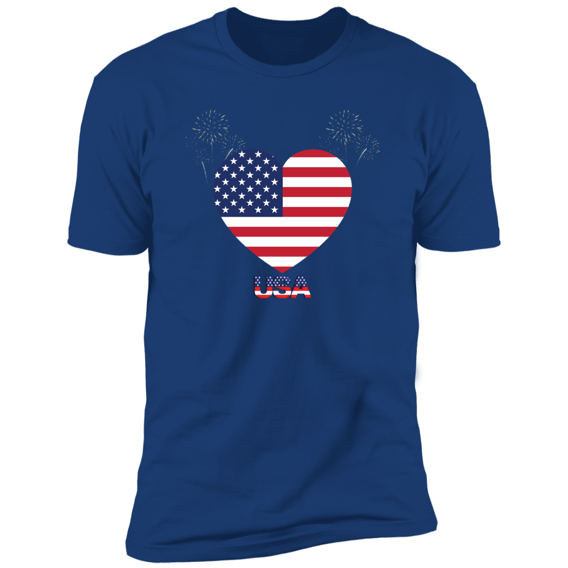 USA Heart Unisex T-Shirt