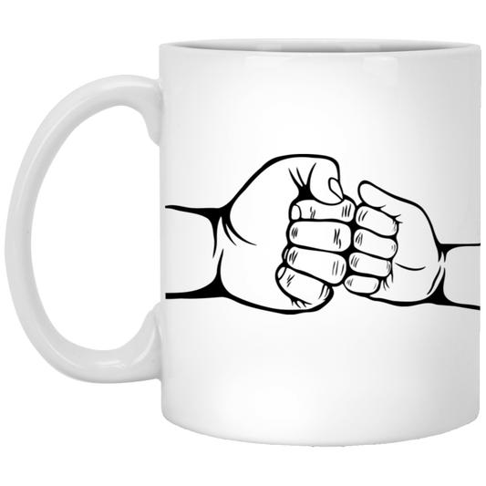 Fist Bump Mug