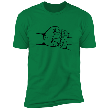 Green Shirt Short Sleeve - 3 Fist Bump