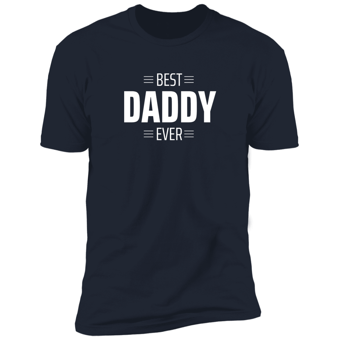 Midnighat Navy Shirt Short Sleeve - Best daddy Ever