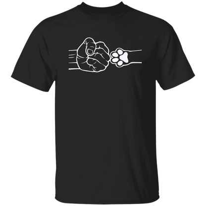 Garnet Color T-Shirt - Fist Bump With A Pet 2 Apparel