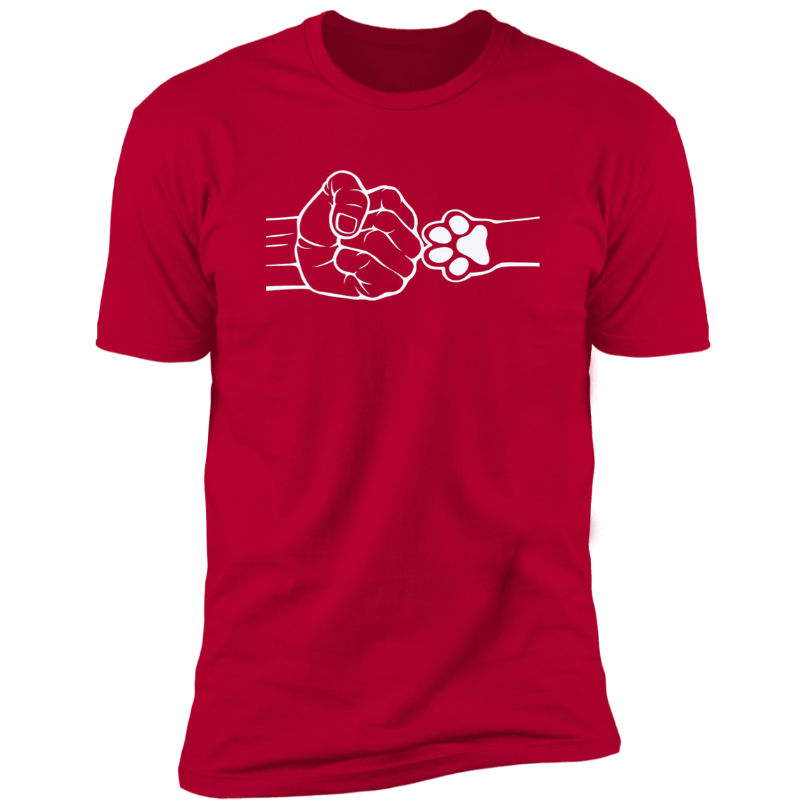 Fist Bump Dad And Pet Apparel