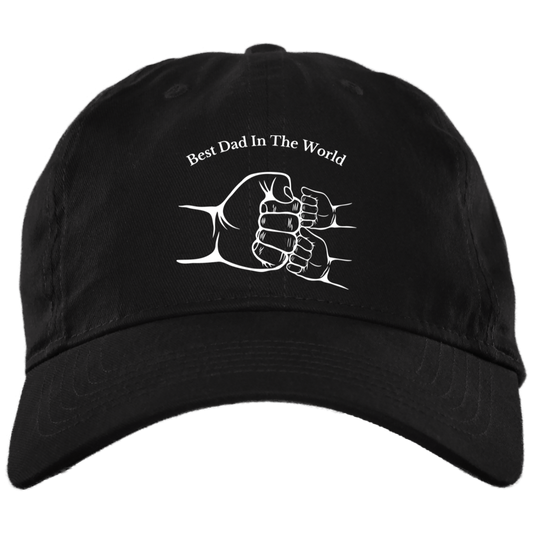 Best Dad In The World, Fist Bump 2 Kids Hat