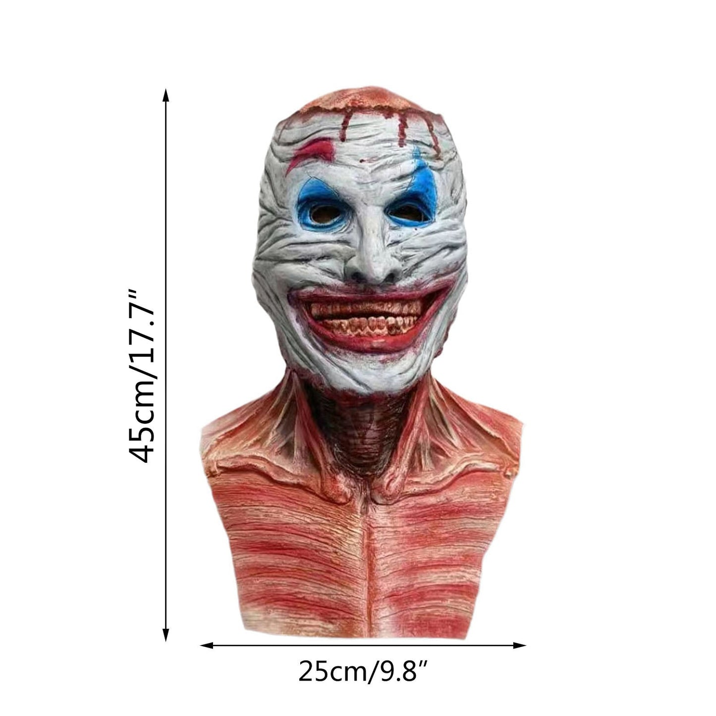💀 Screams of Delight™ Bloody Horror Skull Mask 🎭
