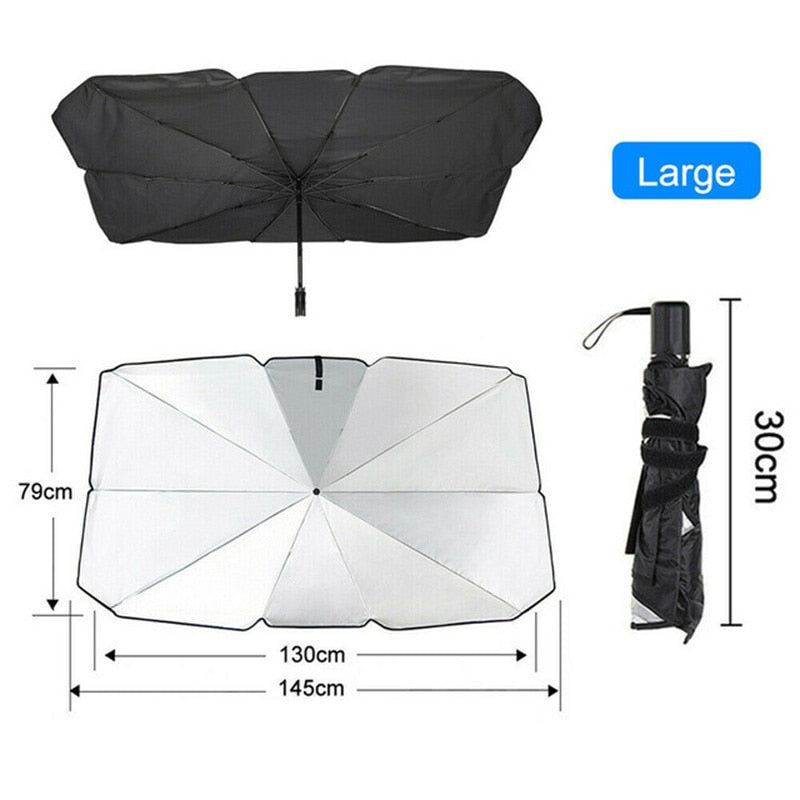 Car Sunshade Umbrella-style Front Glass Sunshade