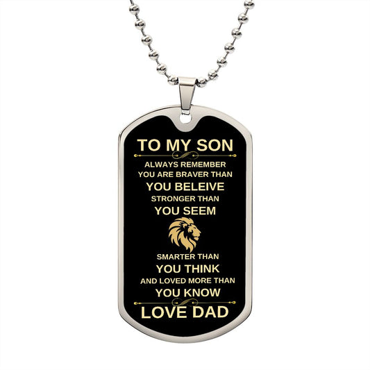 To My Son, Stronger Than You Seem