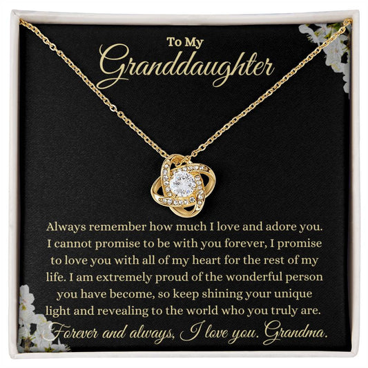 To My Granddaughter - I Love And Adore You
