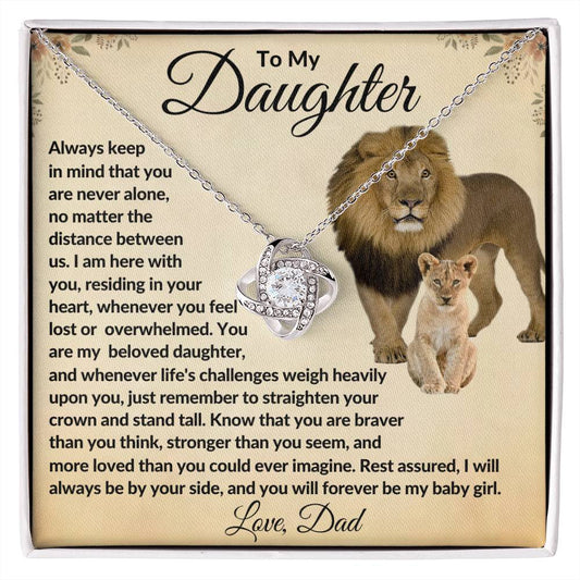 To My Daughter - You Will Forever Be My Baby Girl