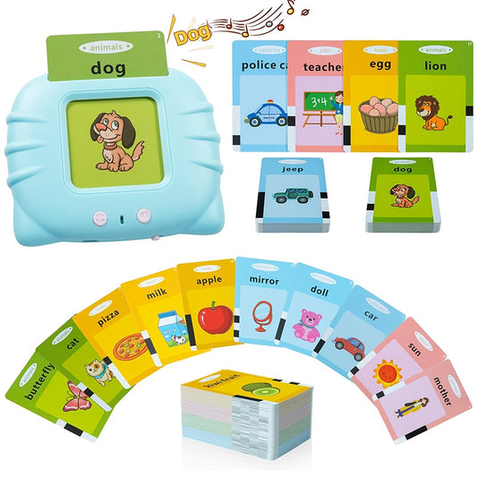 Blue Toddlers Reading Gadget